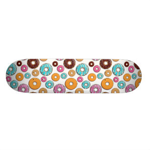 Heller Krapfen-wunderliches Muster Skateboard