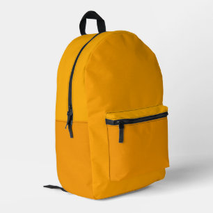 Heller Kürbis-Rucksack Bedruckter Rucksack