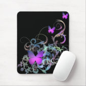 Heller lila Schmetterling Mousepad (Mit Mouse)