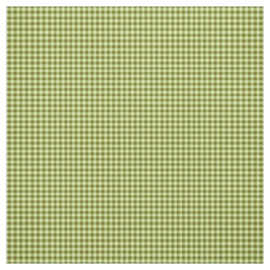 Heller Limoner grüner Gingham Stoff (Muster)