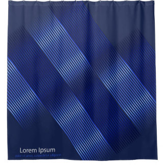 heller, moderner Hintergrund, geomere Objekte aus  Duschvorhang