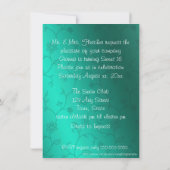 Heller Neon, Sparkle, 16 . Geburtstag Einladung (Rückseite)