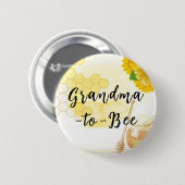 Heller Niedlicher Honig mit Grünpflanzen und gelbe Button (Vorne & Hinten)