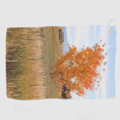 Heller Oktober  Golfhandtuch (Horizontal)