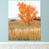 Heller Oktober Leinwanddruck (Insitu (Holzboden))