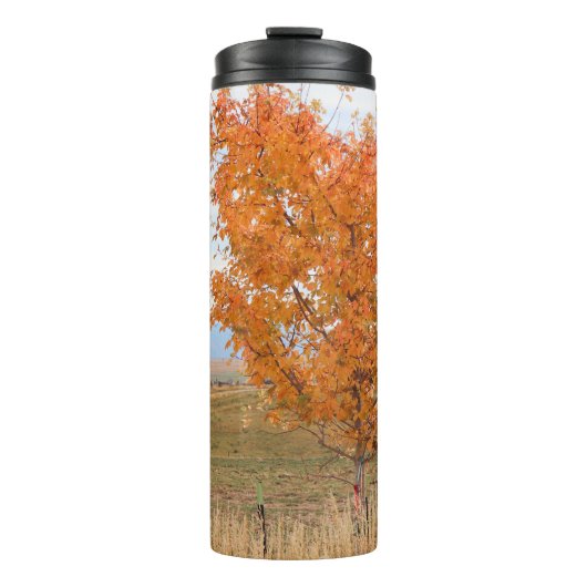 Heller Oktober Thermosbecher (Vorderseite)