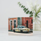 Heller Oldtimer auf Kuba Postkarte (Stehend Vorderseite)