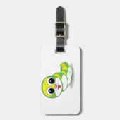 heller Raupenwurm Gepäckanhänger (Vorderseite vertikal)