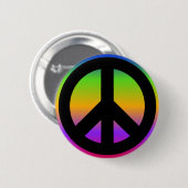 Heller Regenbogen Button (Vorne & Hinten)