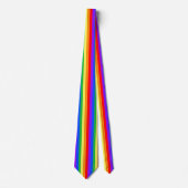 Heller Regenbogen Krawatte (Vorderseite)