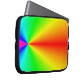 Heller Regenbogen Laptopschutzhülle (Vorne Rechts)