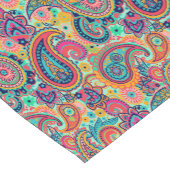 Heller Regenbogen Paisley Kurzer Tischläufer (Ecke)