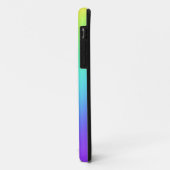 Heller Regenbogenverlauf Case-Mate iPhone Hülle (Hinten/Links)