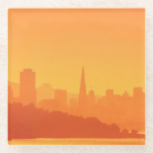 Heller San Francisco Sonnenuntergang Glasuntersetzer
