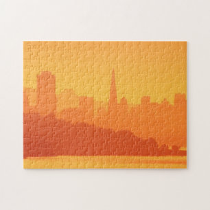 Heller San Francisco Sonnenuntergang Puzzle