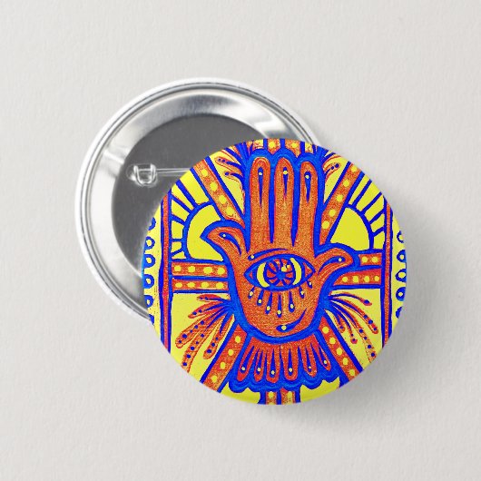 Heller Segen Button (Vorne & Hinten)