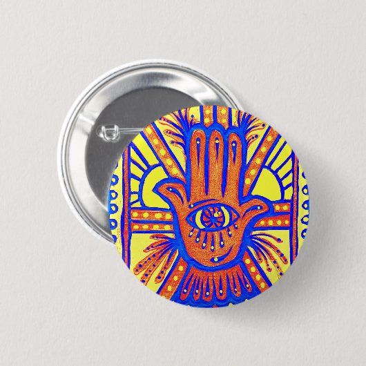 Heller Segen Button (Vorne & Hinten)