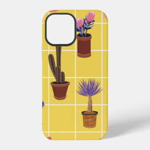 Heller Sommer süßer Kaktus in vielen Arten von Töp iPhone 12 Hülle