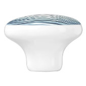 Heller Sonnenaufgang über dem blauen Ozean Dresser Keramikknauf (Seitenansicht)