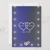 Heller Stern Einladung (Rückseite)