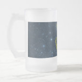 Heller Stier Mattglas Bierglas (Links)