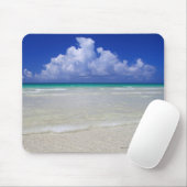 Heller Strand Mousepad (Mit Mouse)