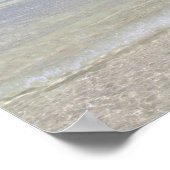 Heller Strand Poster (Ecke)