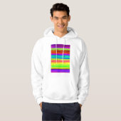 Heller Streifen Hoodie (Vorne ganz)
