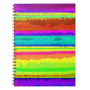 Heller Streifen Notizblock