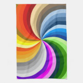 Heller Strudel Küchentuch (Vertikal)