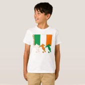 Heller T - Shirt Fußball-Irlands (Vorne ganz)
