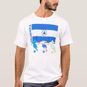 Heller T - Shirt Fußball-Nicaraguas