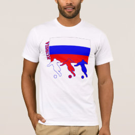 Heller T - Shirt Fußball-Russlands