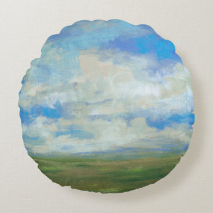 Heller Tag I Rundes Kissen