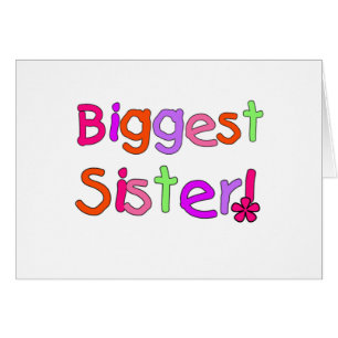 Heller Text-größte Schwester