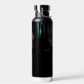 Heller Tiger Dunkler Wald Trinkflasche (Links)