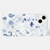 Heller und blauer und grauer Spritzer Case-Mate iPhone Hülle (Rückseite (Horizontal))