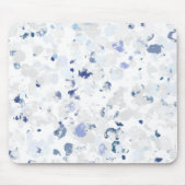 Heller und blauer und grauer Spritzer Mousepad (Vorne)