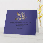 Heller und fröhlicher Geburtstag Karte (Gelbe Blume)