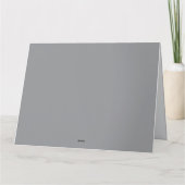 Heller und fröhlicher Geburtstag Karte (Rückseite)