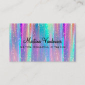 Heller und muffiger Regenbogen Visitenkarte (Vorderseite)