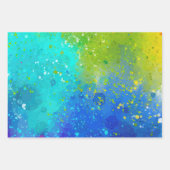 Heller und mutiger Spritzer Geschenkpapier Set (Vorderseite 2)