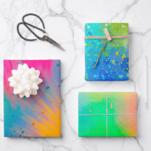 Heller und mutiger Spritzer