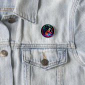 Heller und schöner Berner Hund Button (Beispiel)