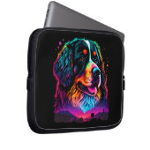 Heller und schöner Berner Hund Laptopschutzhülle (Vorne Rechts)