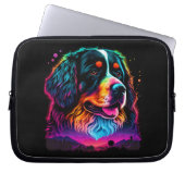 Heller und schöner Berner Hund Laptopschutzhülle (Vorderseite)