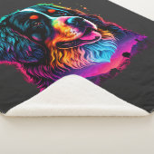 Heller und schöner Berner Hund Sherpadecke (3/4)