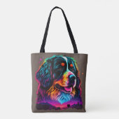 Heller und schöner Berner Hund Tasche (Rückseite)