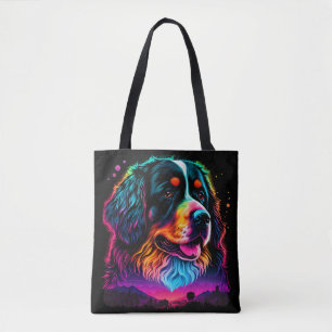 Heller und schöner Berner Hund Tasche