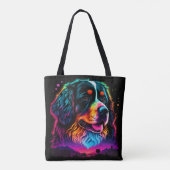 Heller und schöner Berner Hund Tasche (Rückseite)